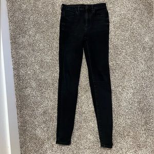 Black American eagle skinny jeans